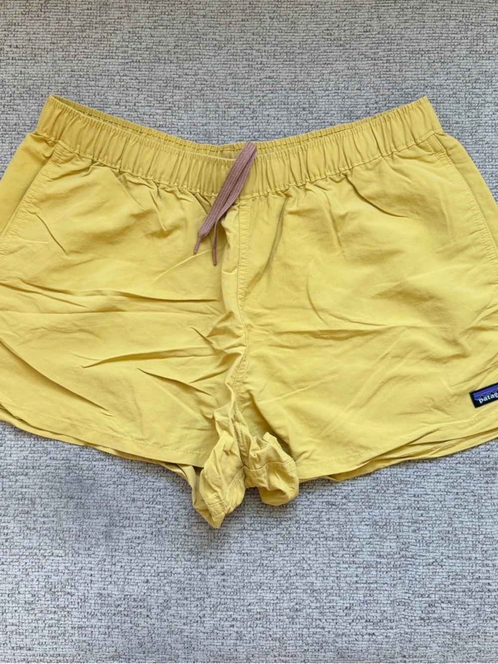 Patagonia barely baggies yellow size large women’s